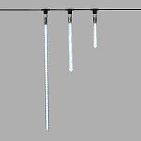 Сосулька светодиодная 50 см, 230 В, e27, двухсторонняя, 48х2 диодов, цвет диодов белый | код 256-162 | NEON-NIGHT