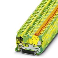 Клемма защитного провода QTCS 1,5-PE | код 3050154 | PHOENIX CONTACT