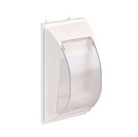 Connect Плата с крышкой для автомата формата DIN CIMA-модуль 33х52x108 мм SC графит | код SMN-14 | Simon