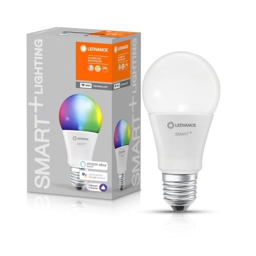 Лампа светодиодная SMART+ WiFi Classic Multicolour 75 9.5Вт/2700-6500К E27 | код 4058075485457 | LEDVANCE