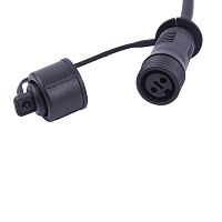 Провод-разветвитель для гирлянд UCX-F90 S5/0.4M/BK серии F90PRO 0.4м 5 выходов статика/мерцание IP67 черн. Uniel UL-00013237