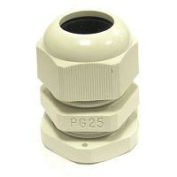 Кабельный ввод RUICHI PG25 (15-22) Серый, полиамид | код 58489 | Ruichi