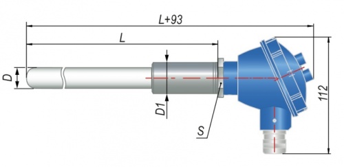 Преобразователь термоэлектрический (-40…+1250 С) ДТПN155М-0919.630.1,0.И | код 134494 | ОВЕН