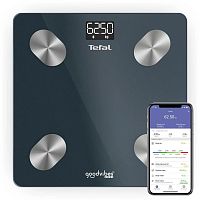 Весы напольные электронные Tefal BM9620S1 макс.180кг синий | код 1678350 | TEFAL