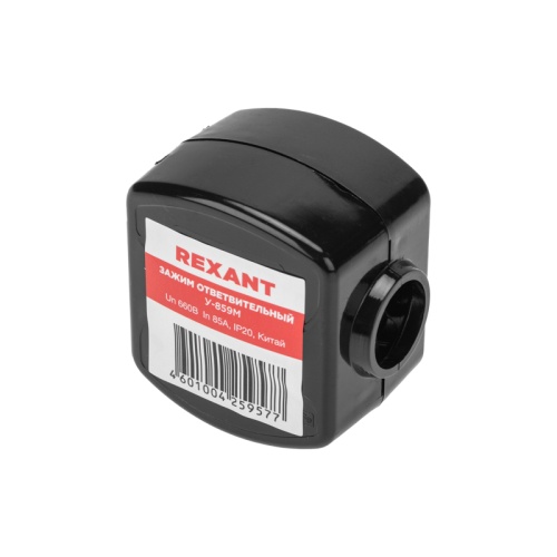 Зажим ответвительный У-859М (50-70/4-35 мм?) IP20 (сжим, орех) REXANT | код 07-0859 | REXANT