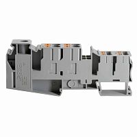 Клемма гибридная винтовой зажим 35кв.мм; push-in 4х6кв.мм; 6х2.5кв.мм DKC VPR-T-35-4X6-6X2.5