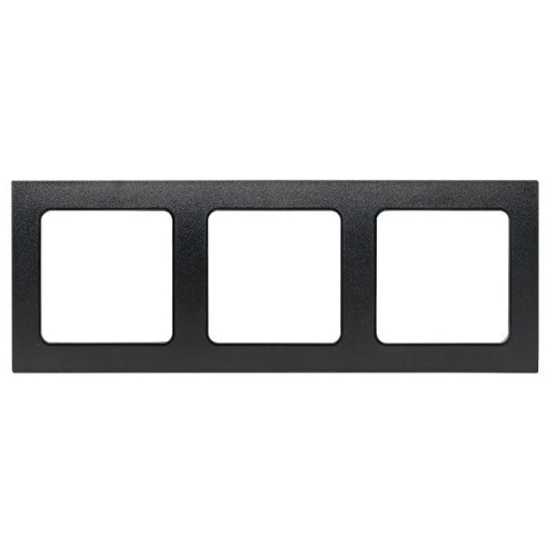 Стокгольм Рамка 3-местная черная PROxima | код EAM-G-302-30 | EKF