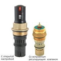 Картридж с откр. настр. для корп. 1/2" или 3/4", 17-210 кПа, 157-609 л/ч, зел/бел (590117) | код. VT.PICC.G.021 | VALTEC