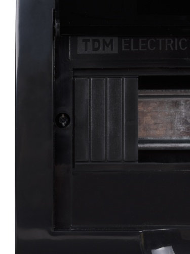 Бокс ЩРН-П-12 модулей навесной пластик IP41, Антрацит TDM | код SQ0901-0904 | TDM