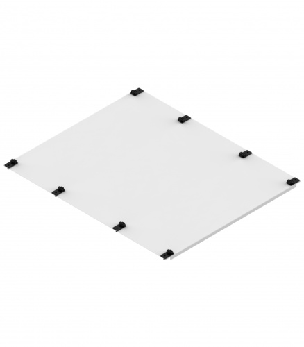 Лицевая фальшпанель сплошная CP 3-4 F (В600xШ750) | код 001101449 | ETI