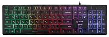 Клавиатура Оклик 550ML черный USB slim Multimedia LED | код 1061617 | Oklick