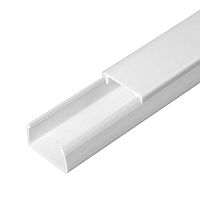 Кабель-канал 25х16 L2000 с двойн. замком бел. Промрукав PR.062516