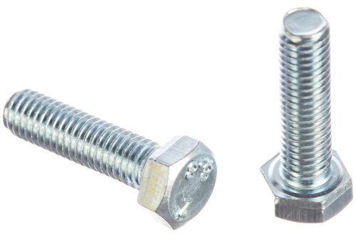 Болт DIN933 М5х25 класс прочности 5.8 покрытие цинк 50 шт | код 530248-50 | ЭТМ-Крепеж