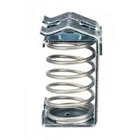 Зажим для подключения экранированного кабеля, тип фиксации провода: зажим, для кабеля: 15-32 мм, цвет: серый, тип монтажа: шина 10х3 | код Z2.803.3310.0 | Wieland