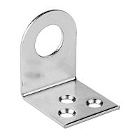 Накладка для замка 30х70 цинк гнутая ЧЕТЫРЕ СЕЗОНА | код 79-1006 | ЧЕТЫРЕ СЕЗОНА