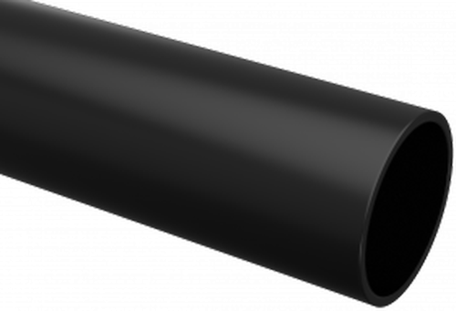 Труба гладкая жесткая ПНД d50 черная (100м) | код CTR10-050-K02-100-1 | IEK (упак.100 м.)