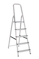 Стремянка алюминиевая СА 1х5 ВИХРЬ | код 73/5/1/3 | ВИХРЬ