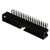 Разъём IDC RUICHI BH-40R (IDC-40MR), 40 контактов | код 55023 | Ruichi