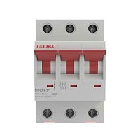 Выключатель автоматический модульный 3п C 4А 6кА YON max MD63N DKC MD63N-3PC4