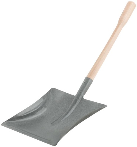 Совок для мусора стальной с ручкой | код 68087 | РОС фото 2