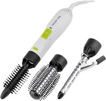 Фен-щетка Galaxy Line GL 4405 900Вт белый/зеленый | код 1919499 | GALAXY LINE