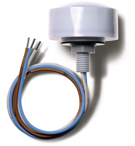 Фотореле корпусное для монтажа на улице, 1NO 16A, питание 230В АC, фиксированная чувствительность 10люкс, встроенный провод 500мм, степень защиты IP54 | код 106182300000 | FINDER Фотореле корпусное для монтажа на улице, 1NO 16A, питание 230В АC, фиксированная чувствительность 10люкс, встроенный провод 500мм, степень защиты IP54 | код 106182300000 | FINDER