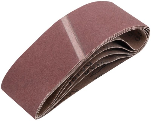 Ленты шлифовальные бесконечные, водостойкие, на тканевой основе, 5 шт, 75х457 мм Р 120 | код 39686 | FIT Ленты шлифовальные бесконечные, водостойкие, на тканевой основе, 5 шт, 75х457 мм Р 120 | код 39686 | FIT