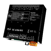 SC-6104-W5 CR 1-channel AC Digital Input and 4-channel Relay Output Lighting Control Module (ROHS) | код 00-06105339 | ICP DAS