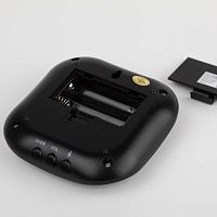 Звонок дверной BIONIC Black беспроводной, черный, 6 мелодий | код Б0054779 | ЭРА