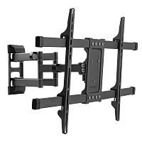 Кронштейн для телевизора Kromax CORBEL-10 титан 22-75 макс.32кг настенный поворот и наклон | код 2063626 | KROMAX