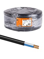 Кабель ВВГ-П нг(А)-LS 2х2.5 ок(N)-0.66 ГОСТ (бухта 200м) | код SQ0117-0450 | РЭМЗ ТМ