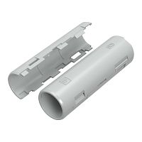 Муфта разборная d20 мм атмосферостойкая серая (10шт/320шт уп/кор) Промрукав | код PR13.0430 | ПРОМРУКАВ