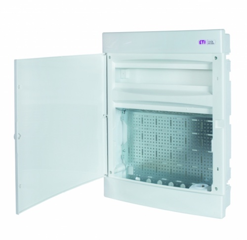 Щит пласт. внутр. исп. ECM 3x18PO MEDIA-MOD (DIN_18 мод., 8xRJ, роз. 230V, белые дверцы) | код 001101319 | ETI Щит пласт. внутр. исп. ECM 3x18PO MEDIA-MOD (DIN_18 мод., 8xRJ, роз. 230V, белые дверцы) | код 001101319 | ETI