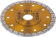 Диск отрезной алмазный универс. Профи 125х1.3х10х22.2мм сухая и влажная резка FIT 37422