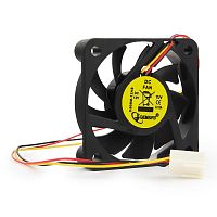 Вентилятор Gembird D50BM-12AS, 50x50x10, подшипник, 3 pin, провод 25 см | код D50BM-12AS | Gembird