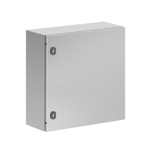 Корпус навесной STH с М/П из нержавеющей cтали AISI304 ВxШxГ 600x600x250 мм, с фланцем, IP66 | код R5STH0669F-304 | DKC