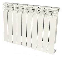 Радиатор алюминиевый Profi 500 10 секций RAL9016 (82485) | код RG008P0CGM4B06 | Rommer