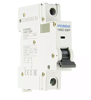 Автоматический выключатель HGD63P 1PMDS0000C 00010 1 полюс, 10А, ток к.з. 10kA, хар-ка D (STANDARD) | код 13.04.000999 | HYUNDAI