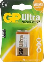 Батарея GP Ultra Alkaline 1604AU 6LR61 9V (1шт) | код 558932 | GP