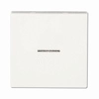 Клавиша 1-я для выключателей и кнопок с окошком для подсветки. Для механизмов- EP401U, EP406U, EP406U, EP407U, EP431U. Серия- Eco Profi. Материал- термопласт. Цвет- белый | код EP490KOWW | JUNG