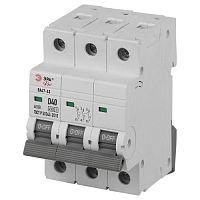 Выключатель автоматический ВА47-63 3P 40А кривая D 4,5кА PRO VA63-3P40D4.5 ЭРА | код Б0059481 | ЭРА