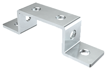 Пластина П-образная для STRUT-профиля 41х82 EZ IEK | код CPL10-P-41-82-EZ | IEK