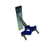 Кронштейн для мачты 90 мм на планке. сталь | код 75767 | ЕЗЕТЕК