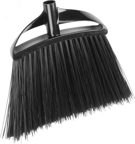 Щетка-метла уличная, плоская, удлиненная щетина, пластиковая колодка | код 39256 | GRINDA