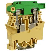 FPL.10/L, держатель предохранителя 10кв.мм бежевый с лампой | код ZFP200 | DKC