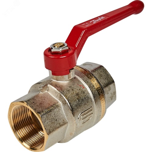 Кран шаровой BVR-DR со спускным элементом PN40 DN 25 Т от -20С +110 град. латунь | код 065B8318RG | Ридан