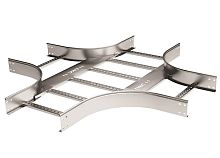 Х-ответвитель 80х500, R900, в комплекте с крепежными элементами и соединительными пластинами, необходимыми для монтажа, горячецинков | код LIX8905KHDZ | DKC