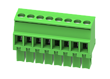 MC-RE3.5V04C-R-0001 Клемма MC, шаг 3.5мм, 4 конт.,зел., шт | код MC-RE3.5v04C-R-0001 | SUPU