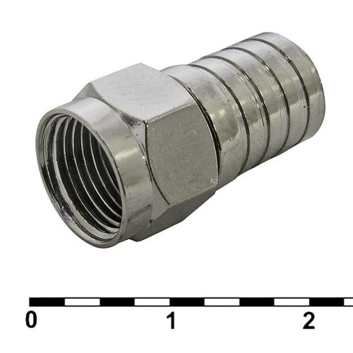 Высокочастотные разъёмы RUICHI F-C6P | код 79961 | Ruichi Высокочастотные разъёмы RUICHI F-C6P | код 79961 | Ruichi