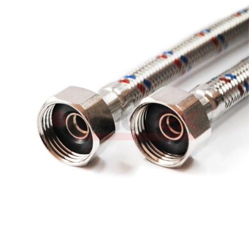 Подводка гибкая для воды 1/2дюйм В-В 200см (50) | код S/S 200сm В-В | VALFEX